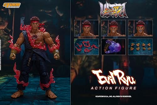 Miniatura 8 de Storm Collectibles - Ultimate Street Fighter IV - Evil Ryu, figura de acción 1/12