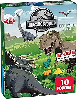 Betty Crocker JURSSIC WORLD FRUIT SNACKS ASSORTED FRUIT 8 oz