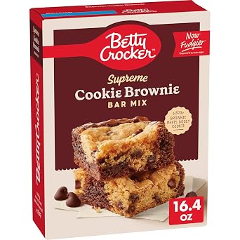 Betty Crocker Supreme Cookie Brownie Bars Mix