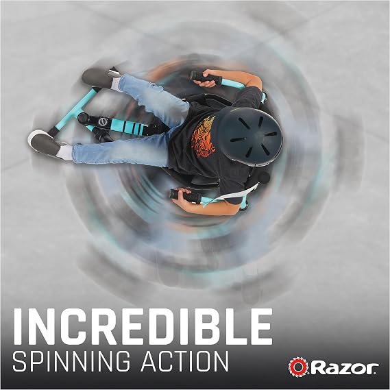Razor Crazy Cart Shuffle Kid-Powered Drifting Go-Kart for Ages 4+, Crazy Cart Drift Bar Technology, Adjustable Frame with 5 Length Settings