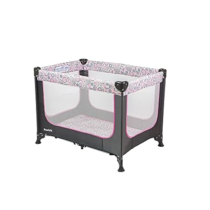 Dream On Me Zodiak Portable Playard Grey Pink Baby Amazon Com