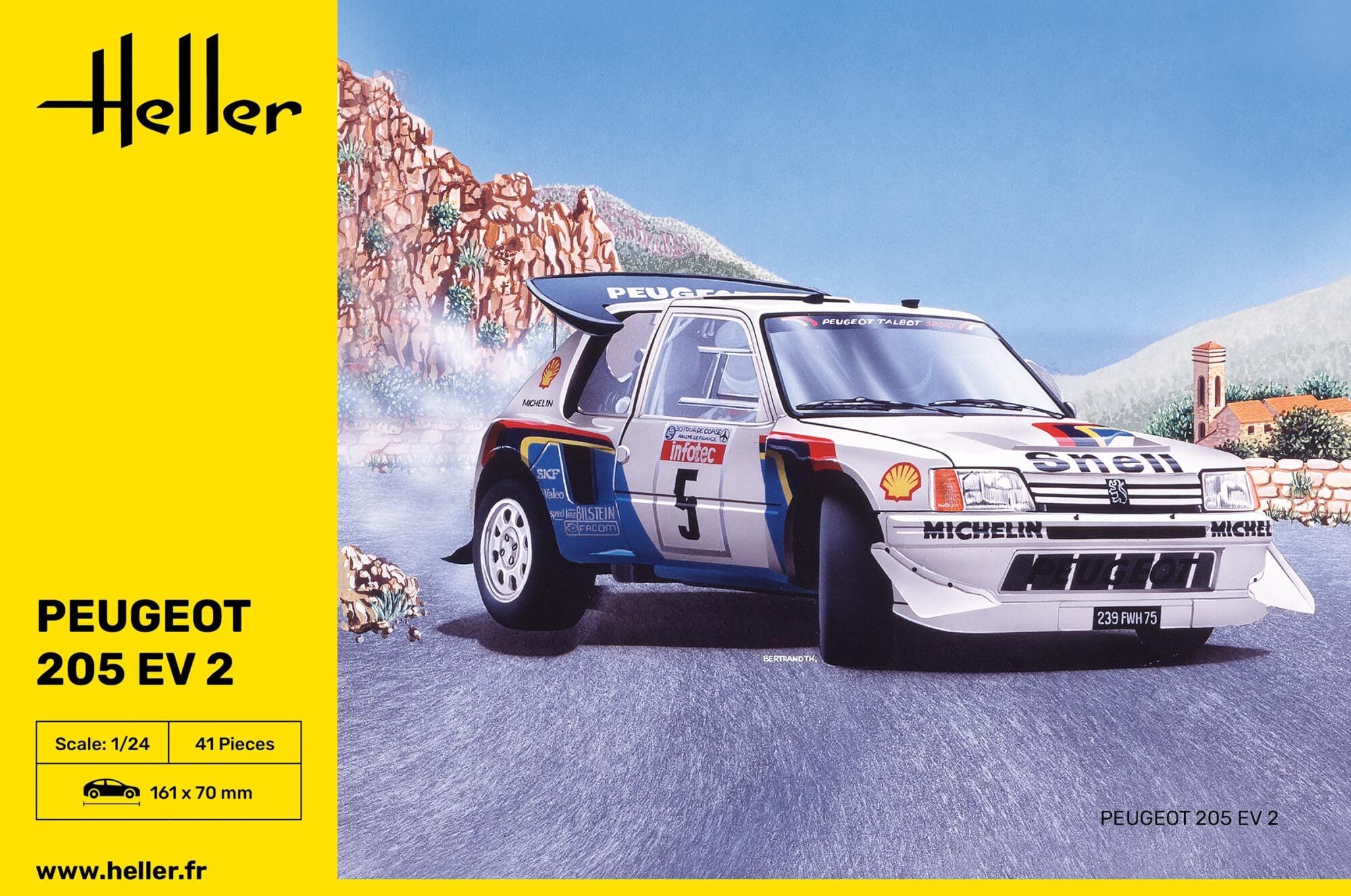 Peugeot Rally 205 1/24 Ev 2