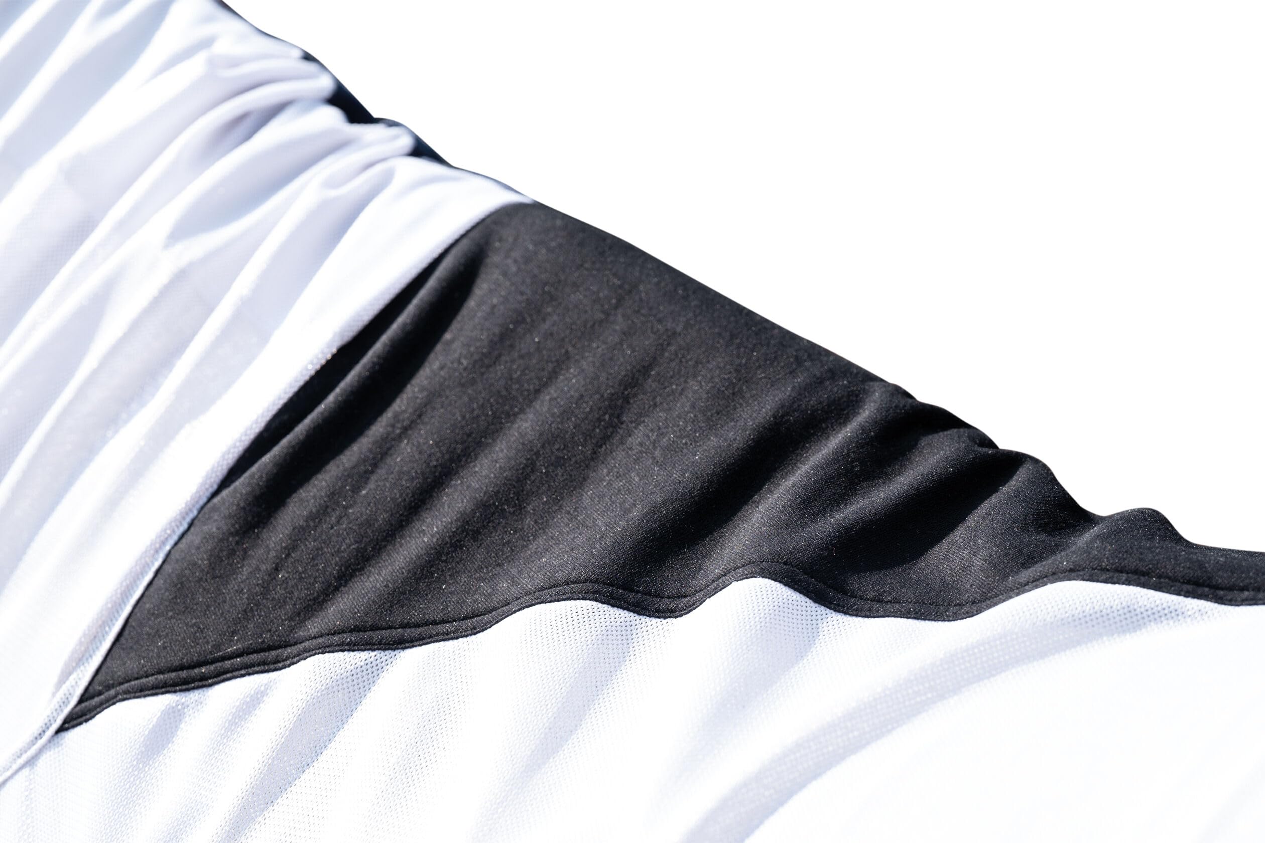 HKM Resistente Coperta antimosche con parte per il collo Blu/Bianco/Grigio 115