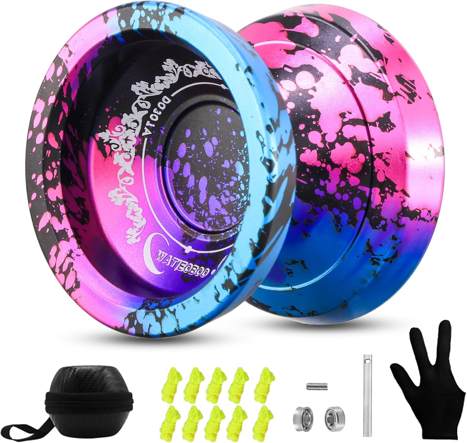 WATIEOBOO Yoyo Professional Trick Yoyo for Kids Beginners Unresponsive Yoyo for