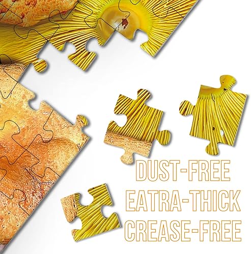 Miniatura 4 de Rompecabezas de hongos de 1000 piezas para adultos, rompecabezas de hongos mágicos, hongos coloridos hongos, naturaleza, vida silvestre, arcoíris,