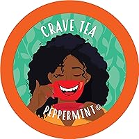 Vista 7 de Crave Beverages Cápsulas de té, manzanilla para cafeteras Keurig K Cup, 40