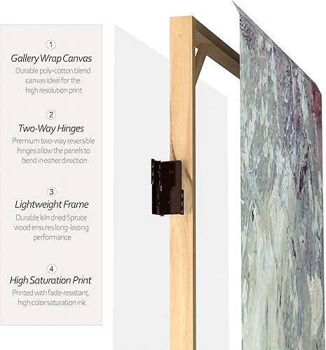 Miniatura 4 de Red Lantern Divisor de ambientes de lona submarina de doble cara de 6 pies de alto, verde, azul