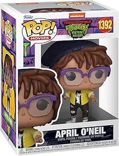 Funko POP! Movies: Teenage Mutant Ninja Turtles (TMNT) - April O'Neil O Neil - Collectable Vinyl Figure - Gift Idea - Official Merchandise - Toys for Kids & Adults - Movies Fans