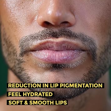 Belitaas LipBalm with SPF 60 PA+++ | Brightening Lip Balm for Dark Lips with Kojic Acid & Hyaluronic Acid| For Dark, Pigmented, Dry, Flaky Lip | Glossy Buttery Soft Pink Lips | For Women & Men 15gm