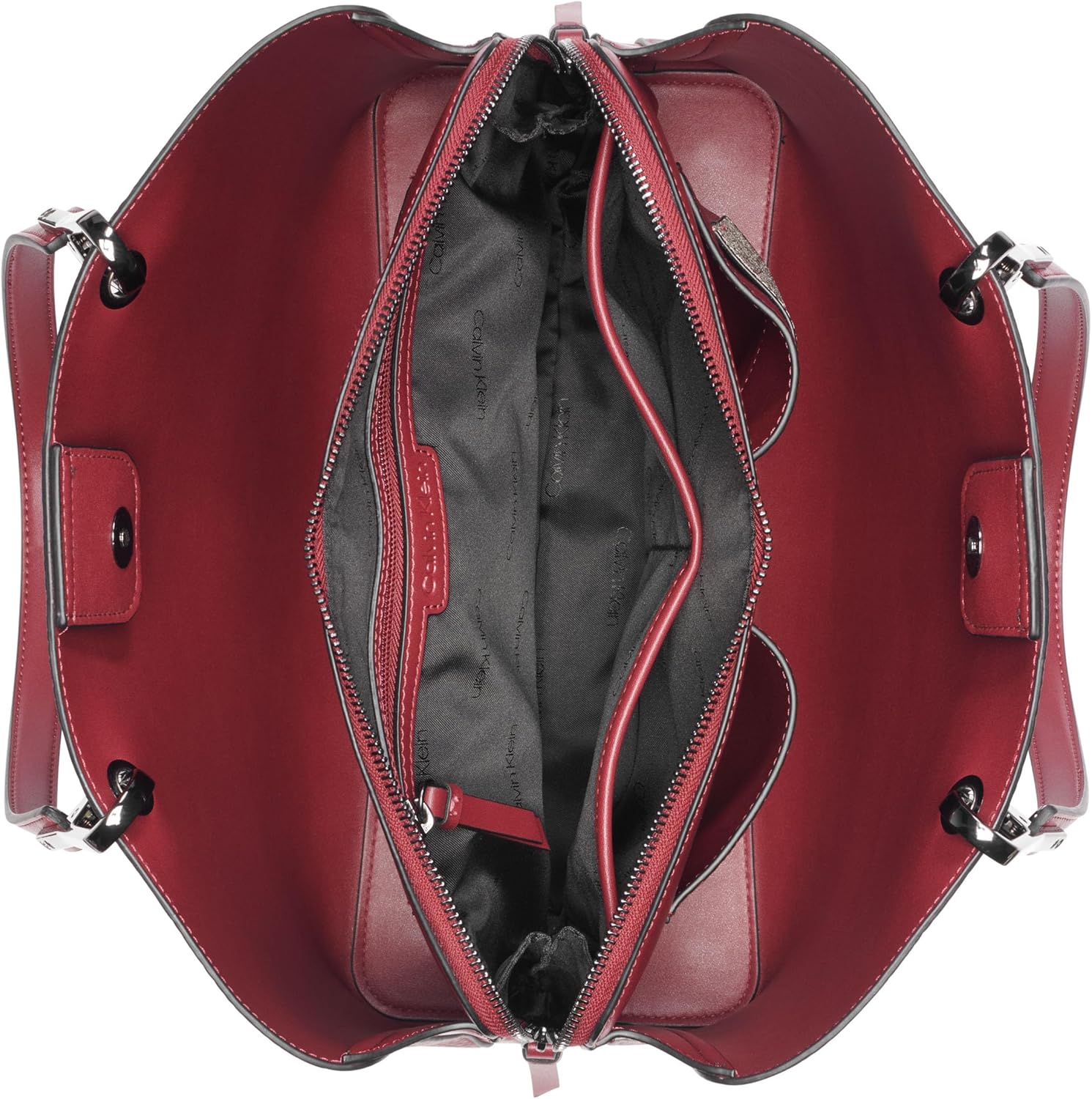 Calvin Klein womens Garnet Triple Compartment Tote - Image 4