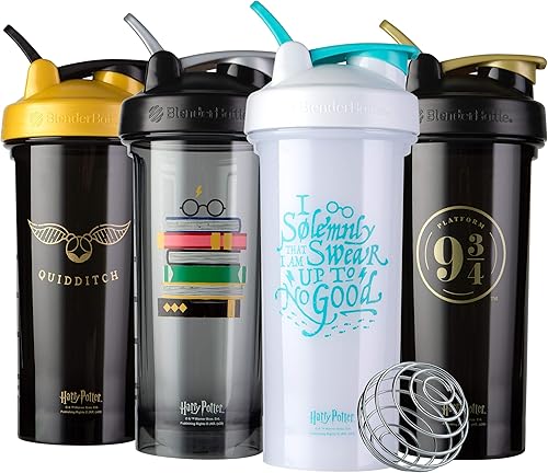 Miniatura 7 de BlenderBottle - Botella agitadora Pro Series de Harry Potter ideal para licuados de proteínas y preentrenamiento