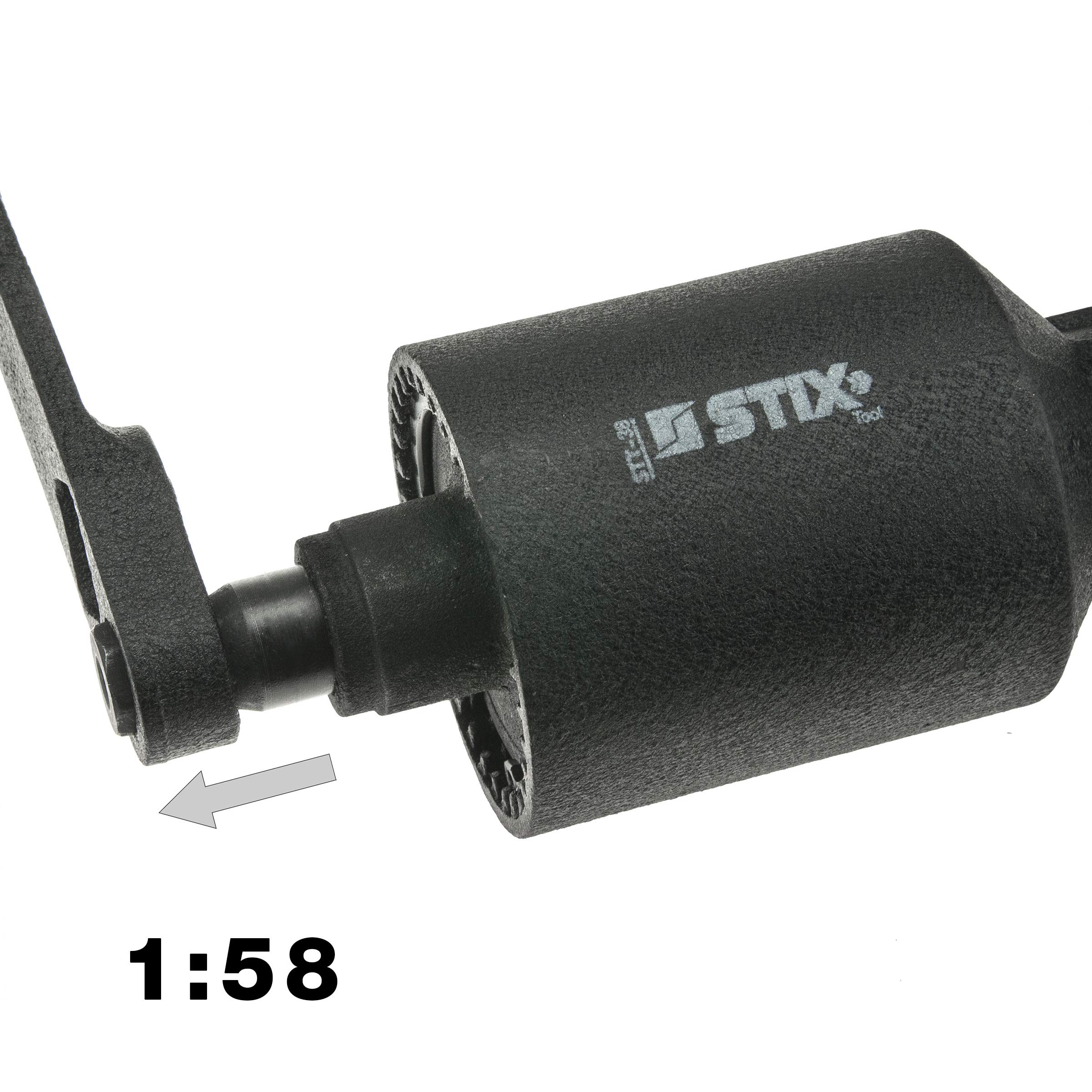 Stix Automotive Equipment STT-3S 1:58/1:4,2/1:1 7000Nm Moltiplicatore di Forza Rapporto 3 impostazioni di velocità, piede regolabile