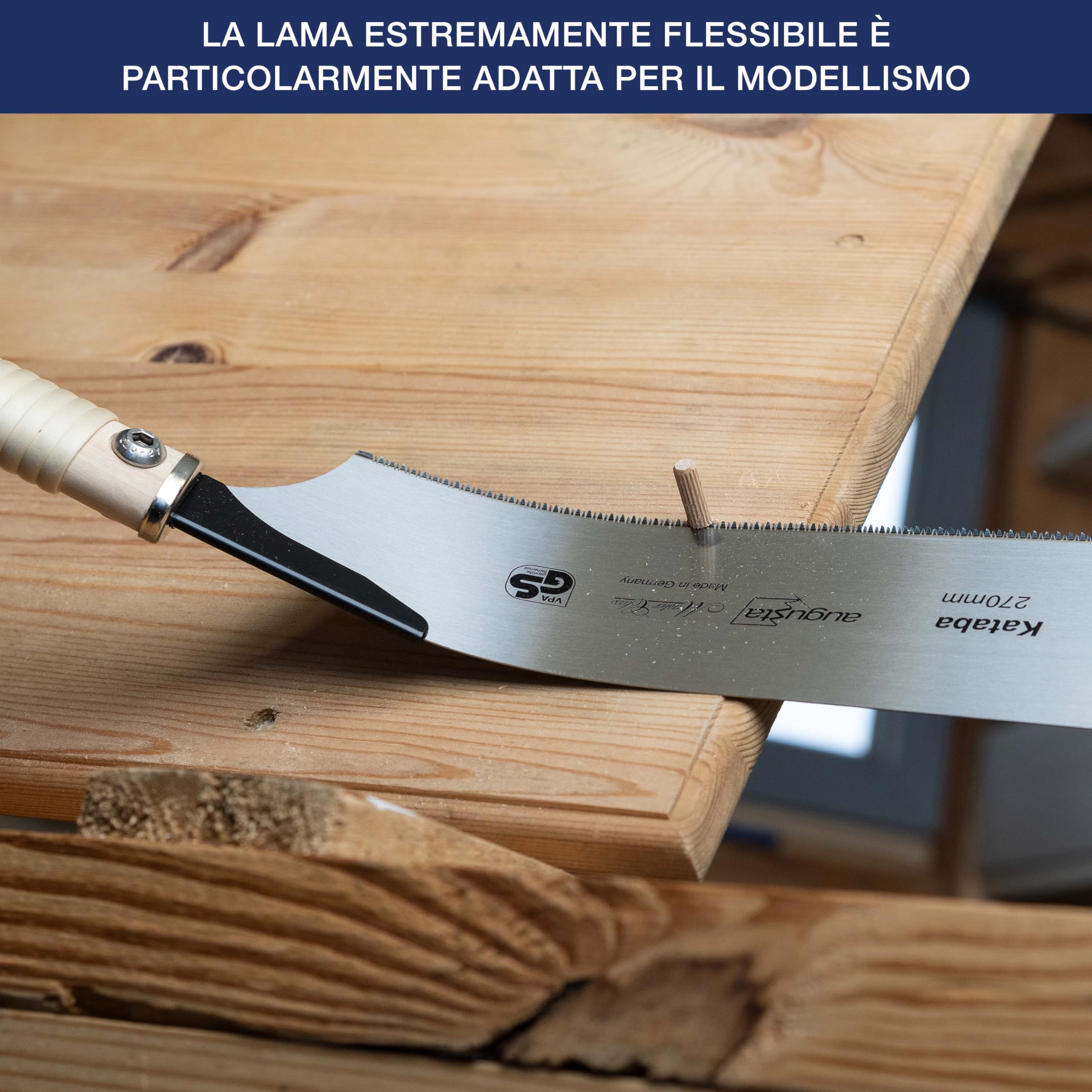 Augusta, Sega giapponese Kataba 270 mm per tagli profondi - 44020 270 AMA