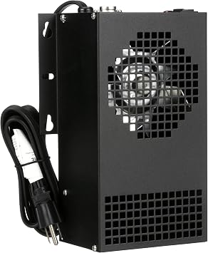 Caframo Limited Cabinet Heater-2 Settings, Black