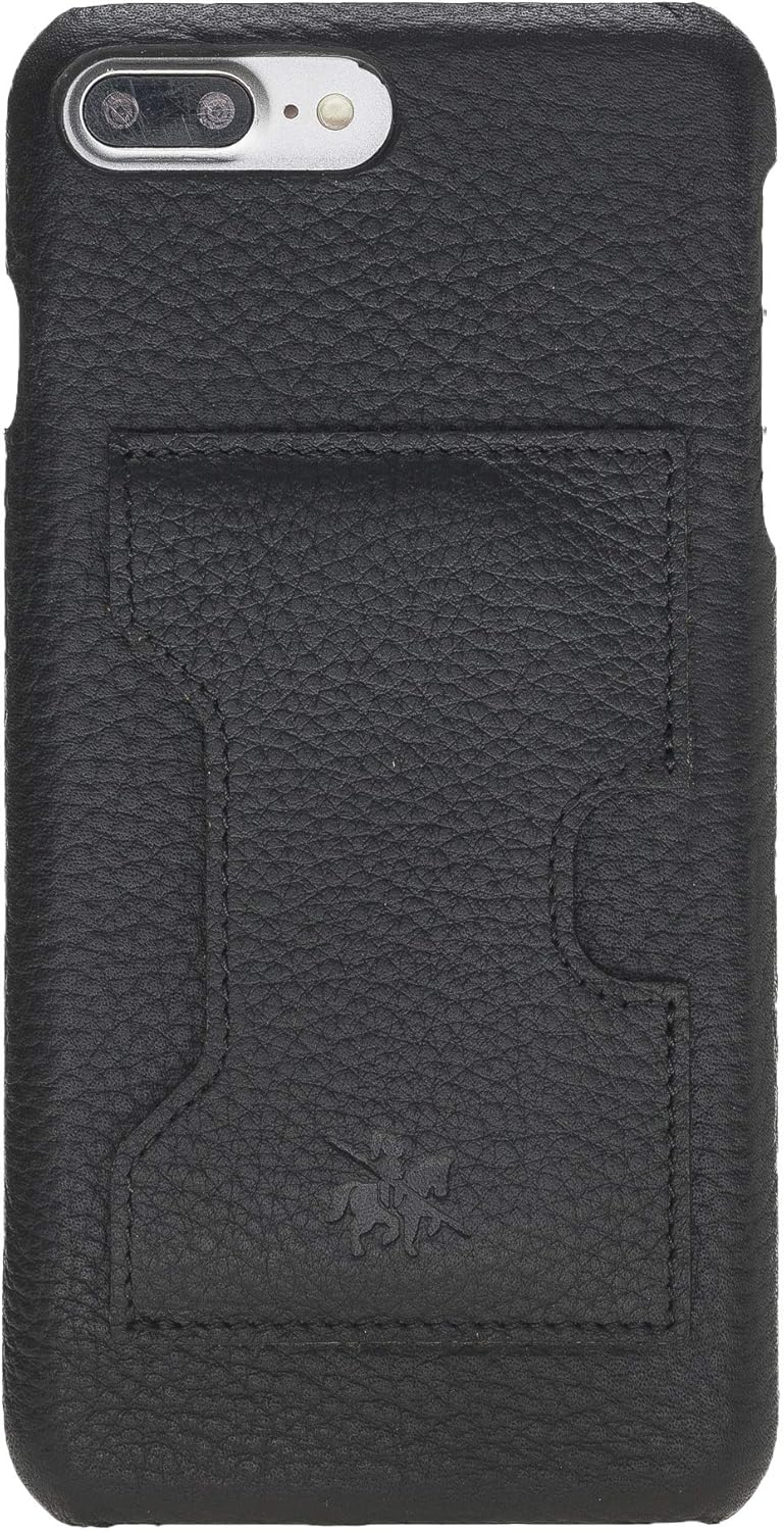 Exсluѕіvе Dіѕсоunt 50% Prісе Venito Florence Leather Wallet Phone Case Compatible with iPhone 8 Plus and 7 Plus - Extra Secure with RFID Blocking - Detachable Phone Wallet (Black)
