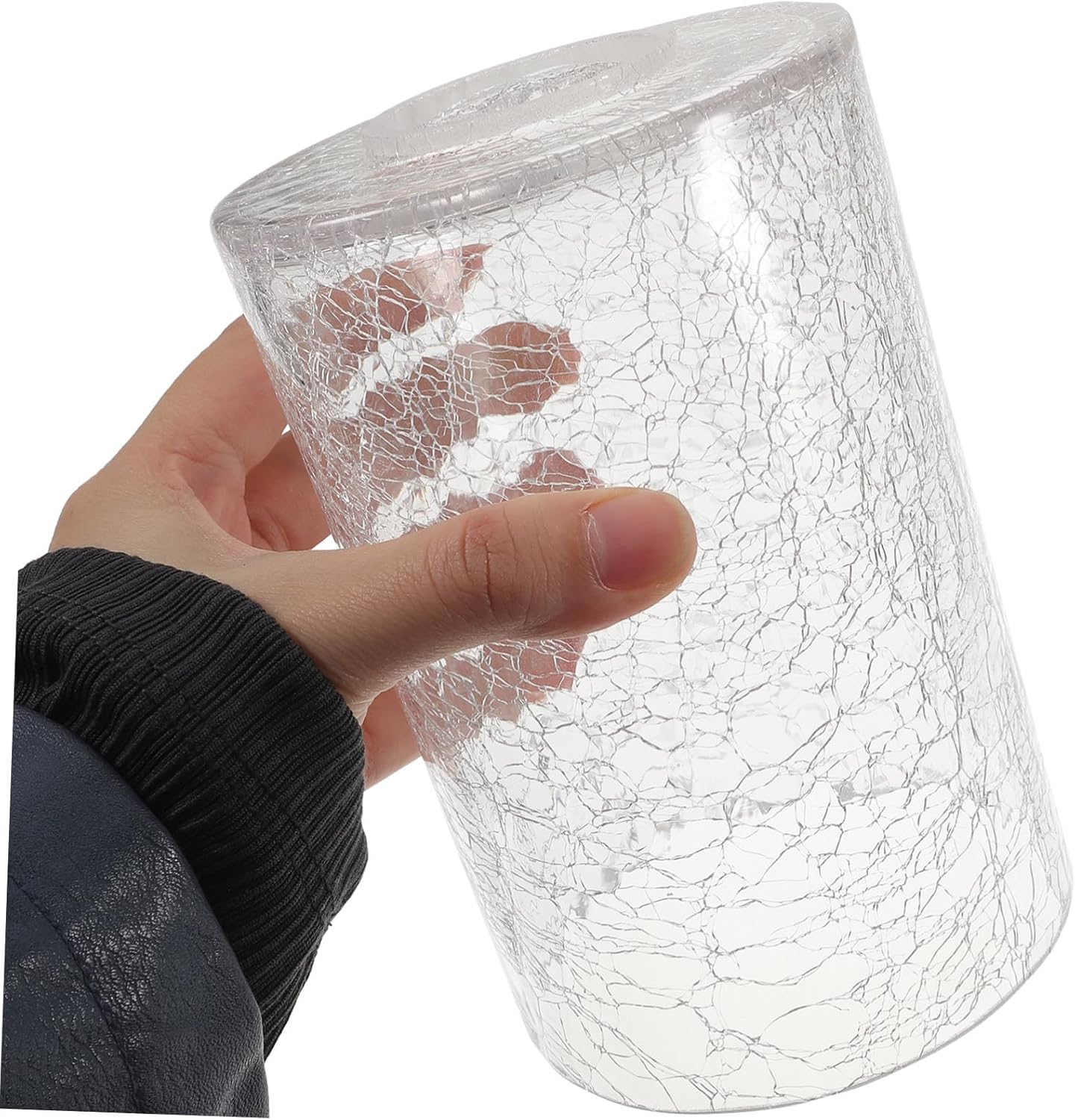 2pcs Glass Lamp Shades Replacement for Wall Lamps Indoor Cylinder Bubble Design Protective Cover for Chandelier and Ceiling Light Fixtures