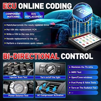 LAUNCH X431 PRO3S+ Elite with SmartlinkC 2.0,2026 Bi-Directional Scan Tool with J2534,OEM Topology Map, HD Truck Scan,ECU Code,CANFD &DOIP,FCA AutoAuth,60+ Service,2 Years Update