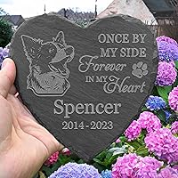 Vista 2 de Regalos conmemorativos de Border Collie, piedra conmemorativa de Border Collie, recuerdo de Border Collie, en memoria amorosa Border Collie