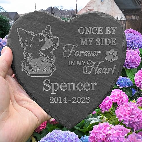 Miniatura 2 de Regalos conmemorativos de Border Collie, piedra conmemorativa de Border Collie, recuerdo de Border Collie, en memoria amorosa Border Collie