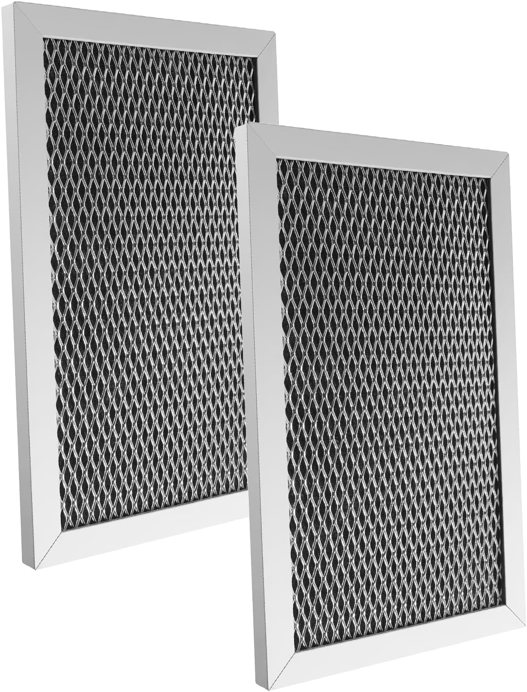 Microwave Charcoal Filter Fit for GE JVM3160EF9ES JVM3160RF9SS JVM6172DK6BB JVM6172DK6WW, 2Pcs