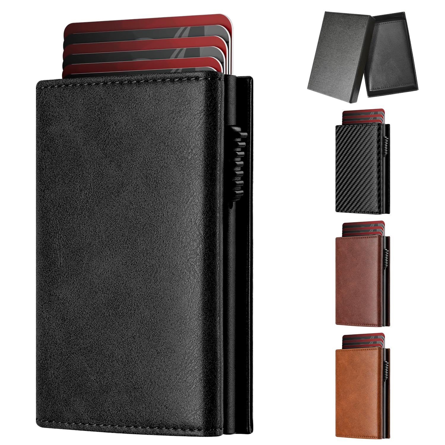 Las Mejores Ofertas En Carteras Plegable De Cuero Naranja Para Hombres | EBay