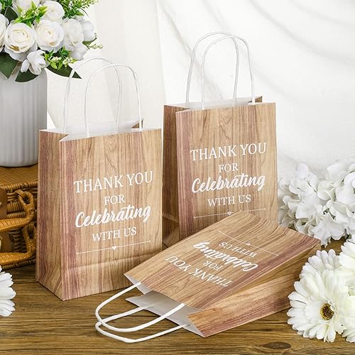 Miniatura 6 de 100 bolsas de bienvenida de boda, bolsas de papel de tamaño mediano, bolsas de regalo de boda, bolsas de regalo de boda, bolsas de regalo de boda,