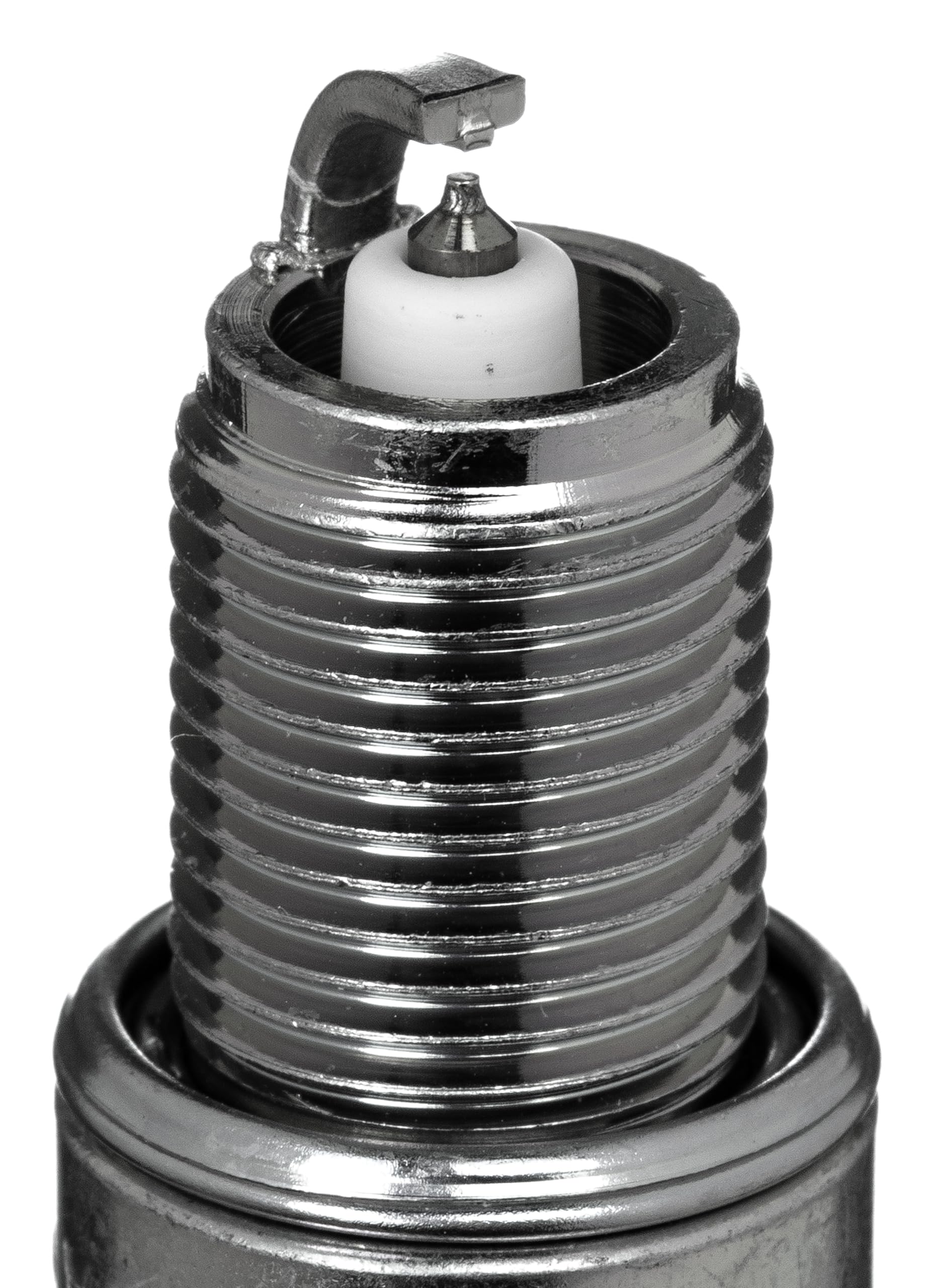 NGK Bujía de encendido 3200 electrodo central platino Electrodo de masa supresión de interferencias 5 kOhm con asiento de estanqueidad plano Conexión SAE fija Ancho de llave: 20,8 mm Long. de rosca: