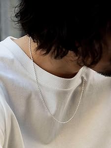 BEAMS チェーン ネックレス SILVER925 BEAMS（ビームス）ナロー チェーン ネックレス SILVER925