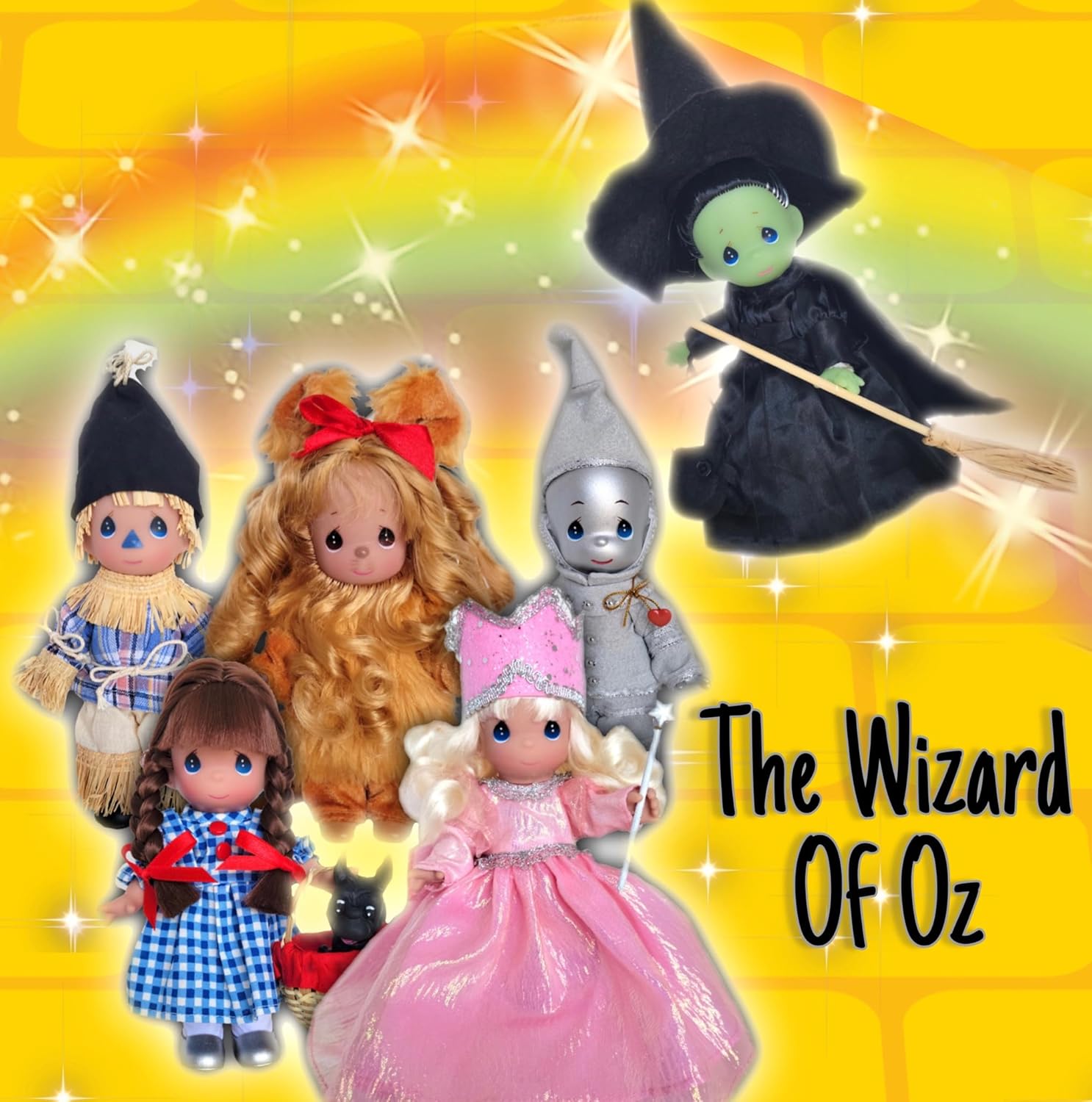 Precious Moments Dolls by The Doll Maker, Linda Rick, Lion, Lion of Courage, Wizard of Oz, 7 inch Doll