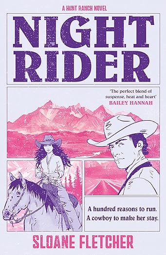 Night Rider: discover your latest cowboy romance obsession with this gripping, emotional and spicy small-town, ranch life romantic suspense novel – brand-new for 2026! (Hunt Ranch Book 1)