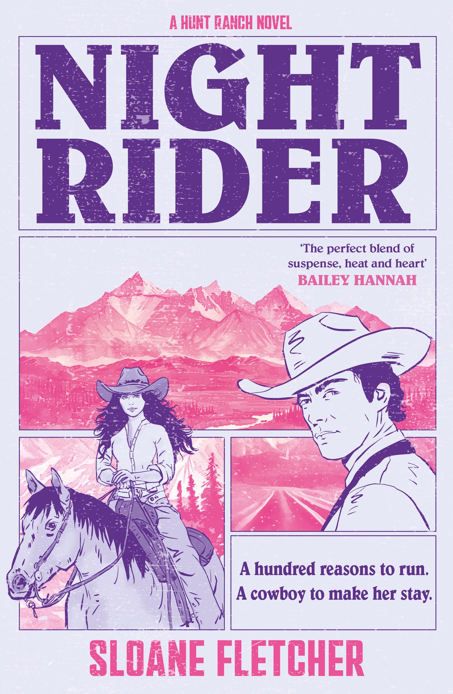 Night Rider: discover your latest cowboy romance obsession with this gripping, emotional and spicy small-town, ranch life romantic suspense novel – brand-new for 2026!: Book 1 (Hunt Ranch)