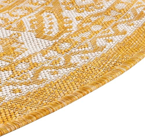 Miniatura 185 de Rugs.com Outdoor Aztec Collection Alfombra – 4 x 6 pies alfombra de tejido plano gris carbón perfecta para salas de estar, grandes comedores, planos