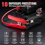 GOOLOO 6000A Jump Starter GT6000 Car Starter with 100W Bi-Directional Fast Charge, Powerful 12V Auto Battery Booster(All Gas & up to 12L Diesel Engine), Supersafe Portable Jump Box for Emergency Use