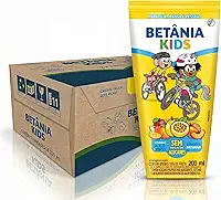 Betânia Kids - Refresco Sabor Maracujá, Manga e Pêssego 200ml - 12 Unidades