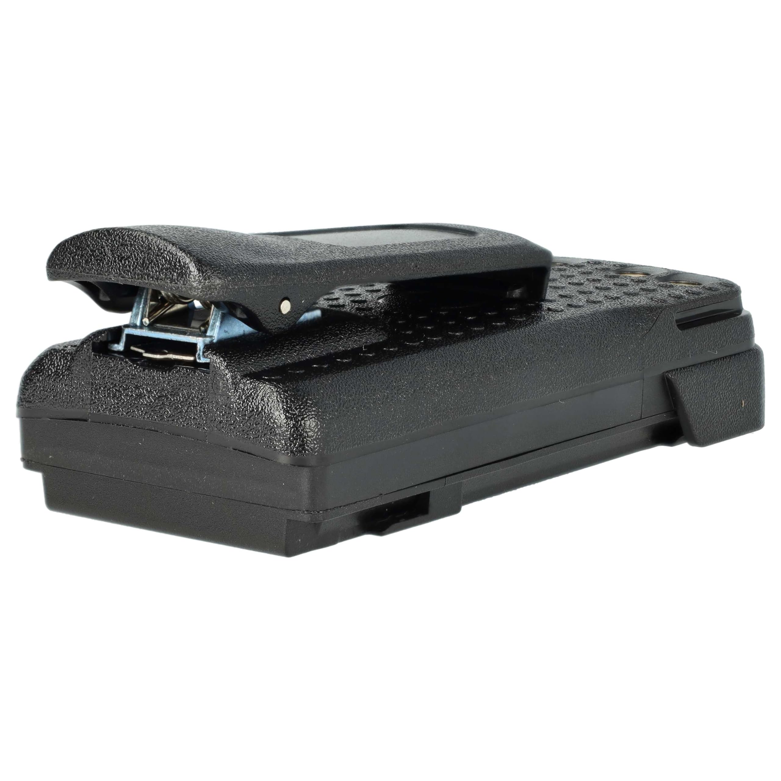 vhbw batteria compatibile con Motorola DP2400, DP2600, DP2000, DP4400E radio (2600mAh, 7,4V, Li-Ion) + clip