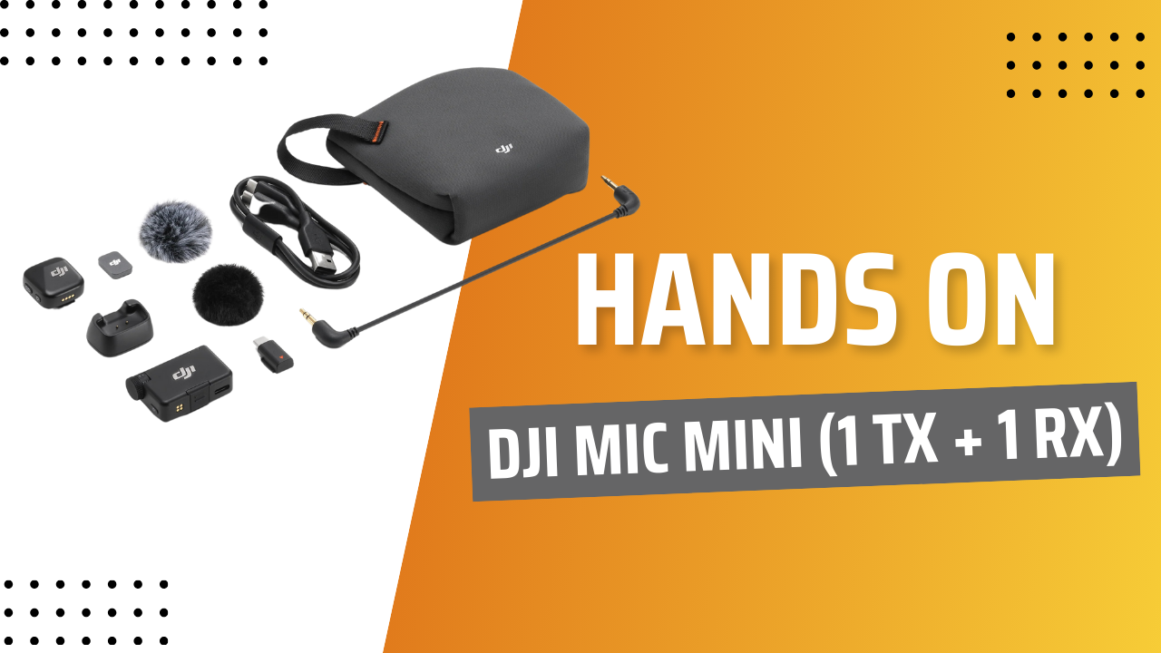 Watch DJI Mic Mini ﹙1 TX 1 RX﹚ What's in the box on Amazon Live