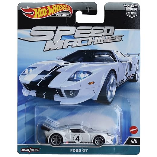 Hot Wheels Ford GT, Speed Machines Car Culture 4/5
