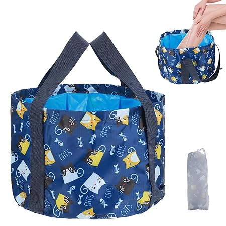 Collapsible Bucket for Soaking Feet