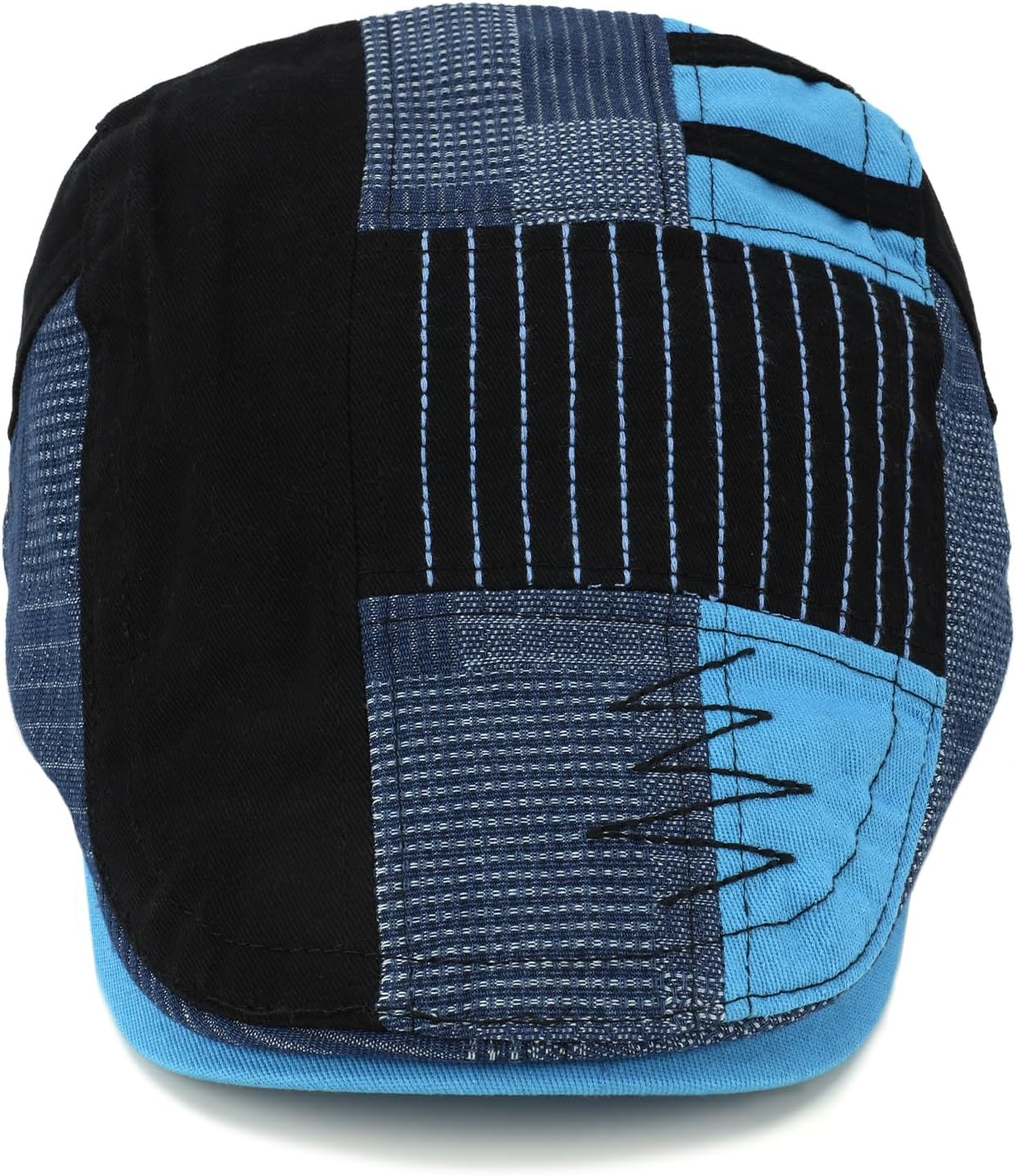 MOACC M Men's Beret Hat Cotton Buckle Adjustable Newsboy Hats for Men Driving Flat Caps Cabbie Gatsby Cap - Image 3