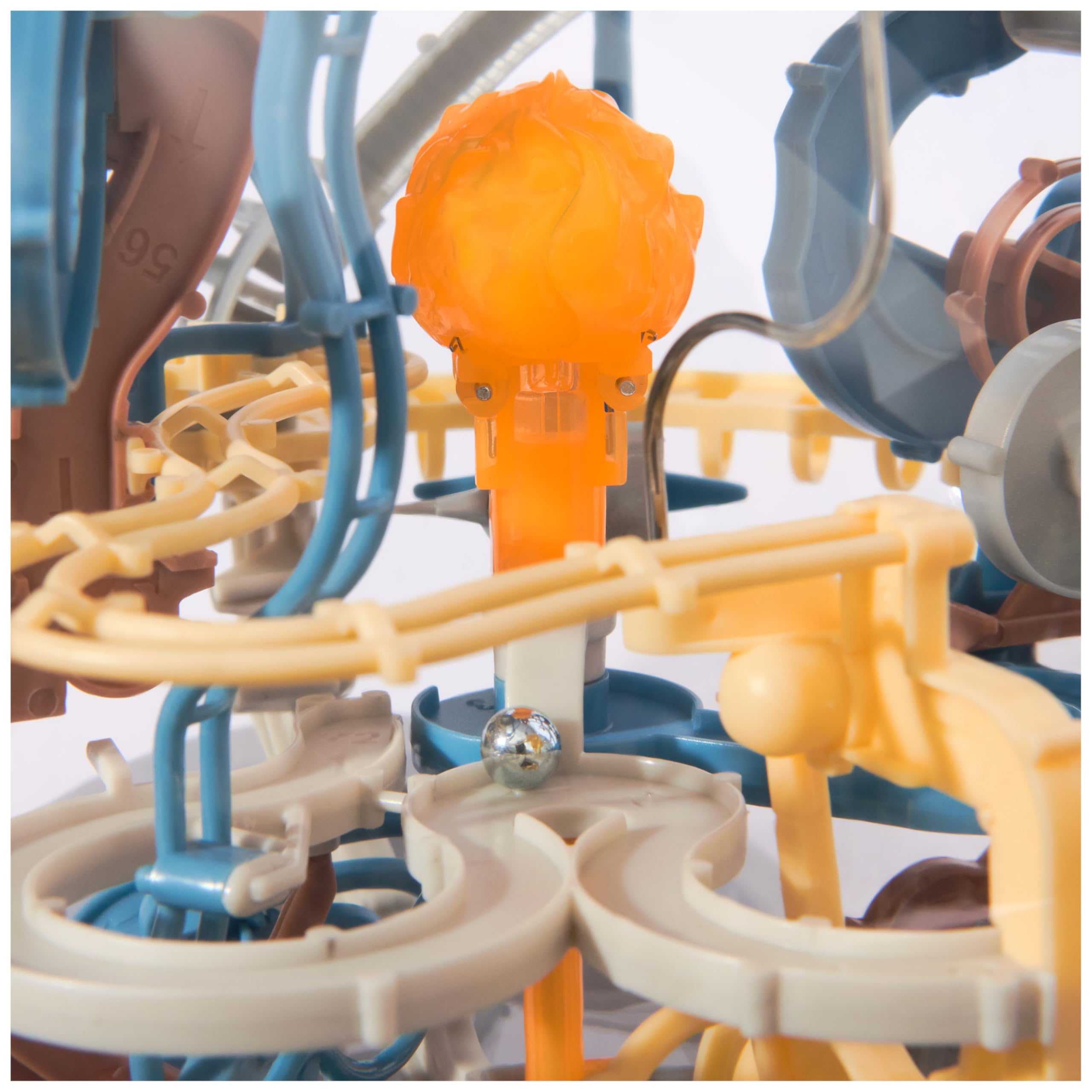 Perplexus – Star Wars, The Mandalorian, 3D-Kugellabyrinth mit 80 Hindernissen aus dem Star Wars Universum, mit Drehknopf, interaktives Spielzeug, für Kinder ab 8 Jahren, Fan-Artikel
