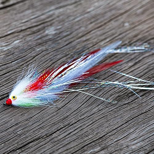 Miniatura 6 de Goture - Pesca con mosca, trucha, moscas de pesca con mosca, señuelo de pesca con mosca, serpentina, camarones minnow para pesca con mosca