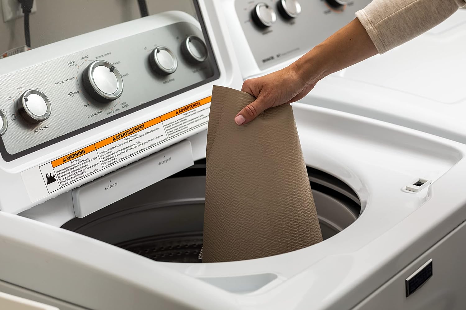 Duck EasyLiner Shelf Liner Non-Adhesive Smooth Top, 12 Inches x 24 Feet, Taupe : Everything Else