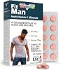 FitMan High Strength Multivitamin & Minerals | 30 Tablets| with Zinc, Iron, Biotin, Vitamin D, Magnesium, B-Complex & More! UK Made Supplement for Men