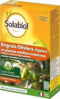 SOLABIOL Engrais Oliviers Et Figuiers - 750 G - Utilisable en Agriculture Biologique SOLIVY750
