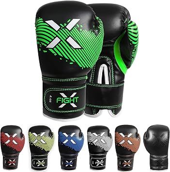 قفازات الملاكمة للأطفال لمدة 3-8 سنوات 4 6 Oz Training MMA Boys Girls Kickboxing Punching Gloves for Training، Punching Bag، Muay Thai، MMA