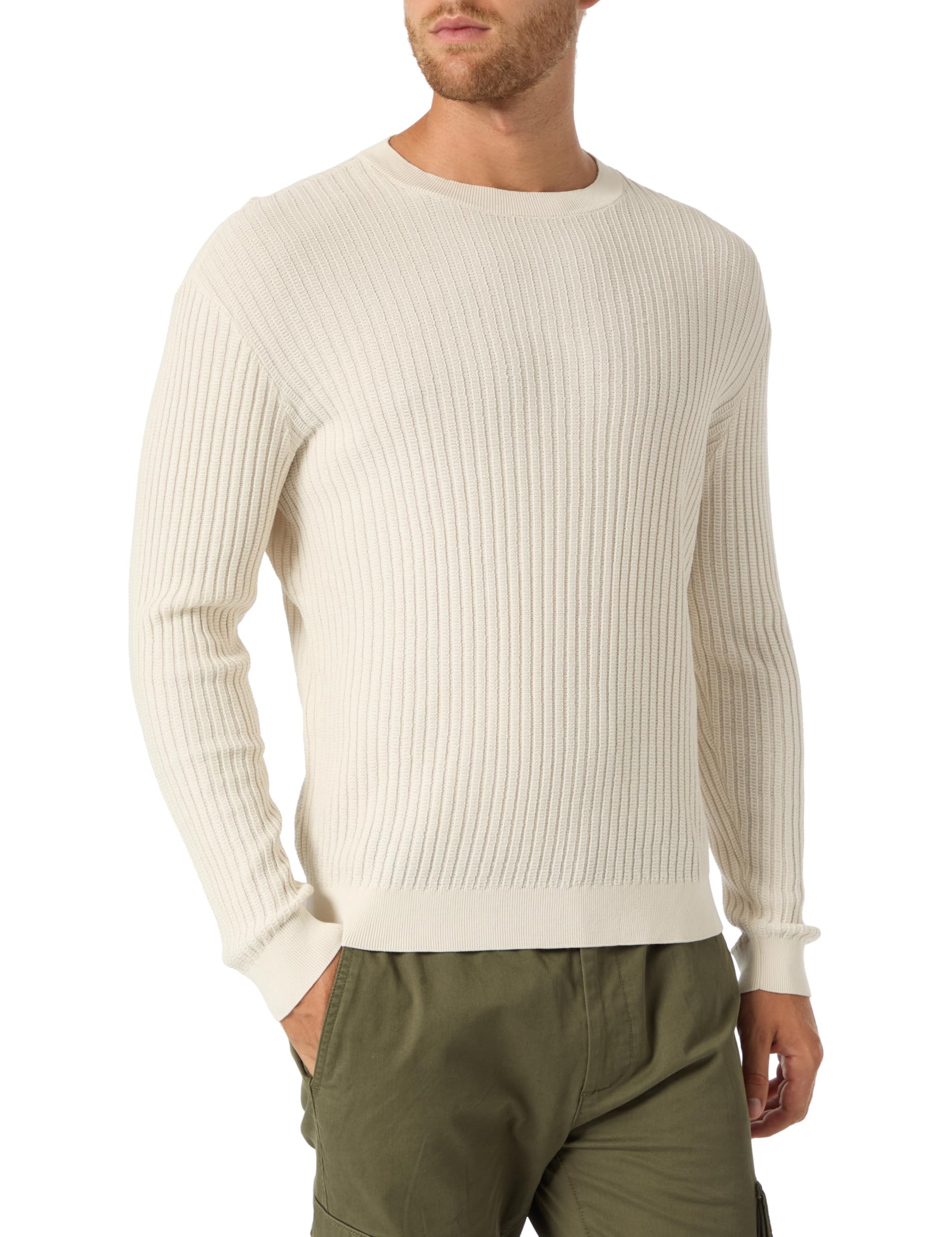 Armani Exchange Classic Look, Monochrome Maglione Uomo