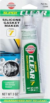 Versachem 73009-12PK Clear Super Silicone - 3 oz., Pack of 12