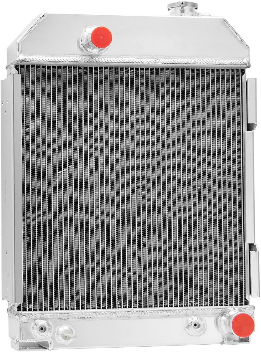 4 Row Aluminum Tractor Radiator Fits for Ford New Holland 5110 5600 5610 6410 6600 6810 7810 81874687