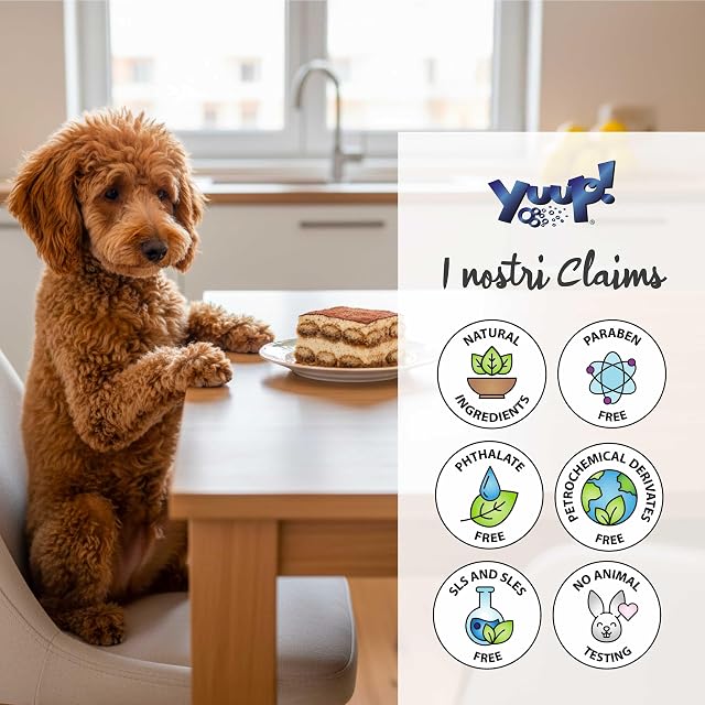 Foto 5 de 5 de YUUP! - TIRAMISÚ Duo - Shampoo y Fragancia con Aroma a Cacao, Crema y café, Kit para Perros y Gatos