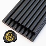 Wax Seal Sticks, Ioggtser 16 Pieces Glue Gun Wax Seal Sticks for Wax Seal Stamp, Sealing Wax Sticks for Making Exquisite Wax Seals for Wedding Invitations, Cards, Envelopes（Pure White）